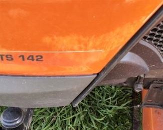 Husqvarna Endurance Series TS 142. Purchased for $3400 brand new. It only has 10.4 hours on it.  Equipped with Ready Start  and is BioClip Compatible
