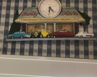 Retro clock