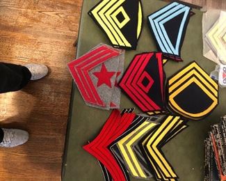 Civil War officer patches
