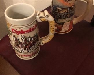 Vintage steins