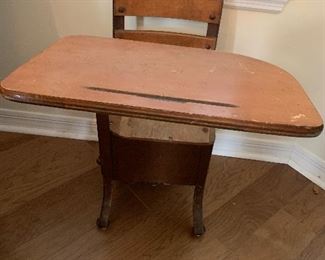 Antique Childs Desk
