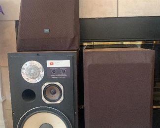 Vintage JBL (Model L112)  3 way speakers. 
