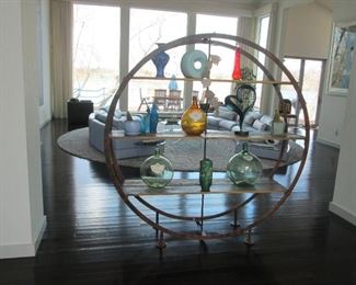 ANTHROPOLOGIE circular etagere