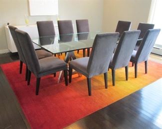 RALPH LAUREN HOME glass table