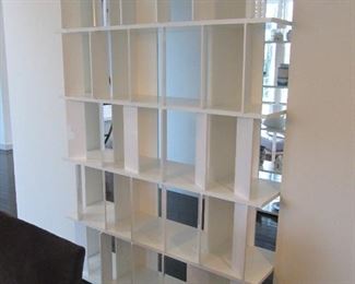 Pir of Lucite "FLIP" etageres by ROCHE BOBOIS