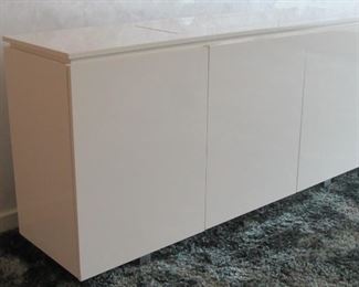 Hidden Television cabinet with remote lift