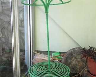 Iron UMBRELLA plant stand