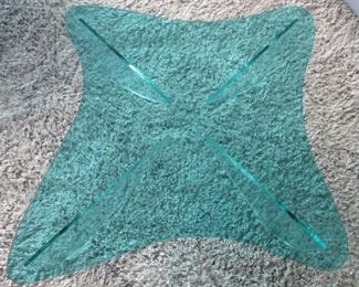 ROCHE BOBOIS glass cocktail table