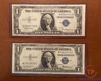 Silver Certificates - Error Cut