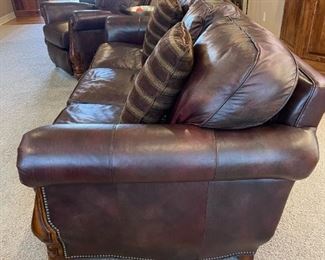 BRADINGTON YOUNG Leather Sofa