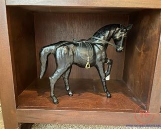 Leather Wrapped Horse