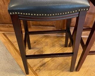 PIER 1 Studded Faux Leather Stools
