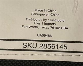 PIER 1 Studded Faux Leather Stools