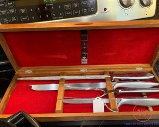 Vintage Gerber Legendary Blades Carving Set