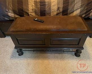 A.R.T. Furniture Copper and Old Wood Bedroom Set