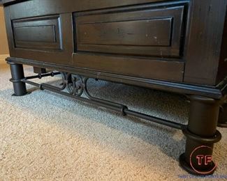 A.R.T. Furniture Copper and Old Wood Bedroom Set