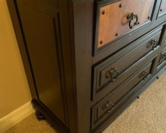A.R.T. Furniture Copper and Old Wood Bedroom Set