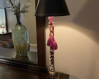 MAITLAND SMITH Candle Stick Lamps (PAIR)