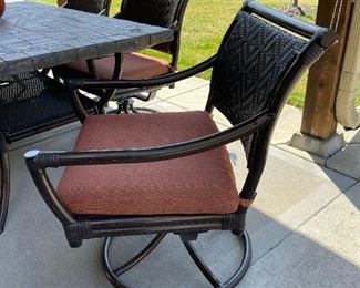 DISNEY Resort Collection Outdoor Furniture by AGIO with Stone Tile Table