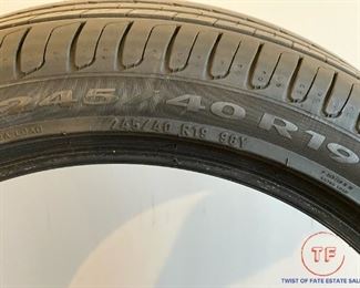 Pirelli 245/40R19 Tires from M Series BMW 550ix (5,000 miles)