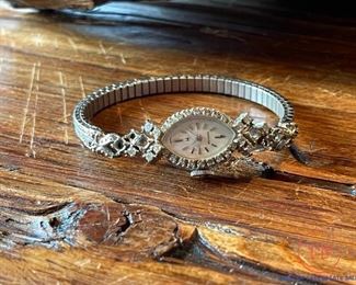 14K GOLD Hamilton Ladies Watch