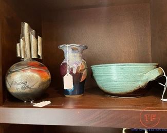 Handmade Signed Pottery
