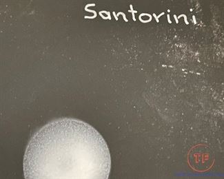 Santorini Greece Wall Art Plaques