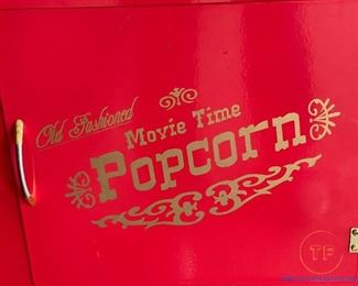 Movie Time Popcorn Vending Cart