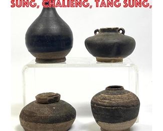 Lot 50 3pcs Chinese Bowls. Sung, Chalieng, Tang Sung,