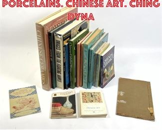 Lot 72 16 books on Chinese Porcelains. Chinese Art. Ching Dyna