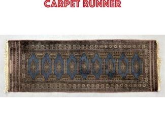 Lot 229 7 3 x 2 Blue Oriental Carpet Runner