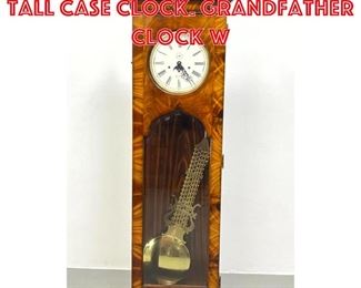 Lot 234 HERITAGE HEIRLOOMS Tall Case Clock. Grandfather Clock w