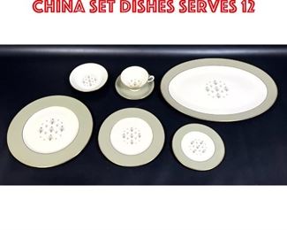 Lot 365 74pc GLENDALE by Lenox China Set Dishes Serves 12 