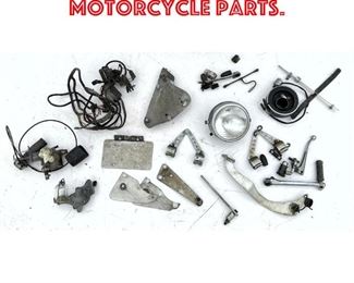 Lot 465 Lot Vintage Motorcycle Parts. 