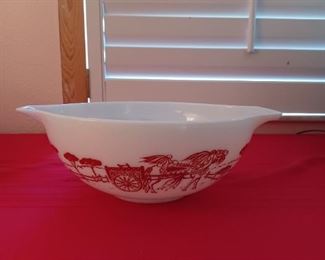 Rare Pyrex Gypsy Caravan mixing bowl. Taking offers.