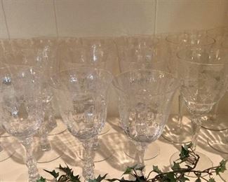 Crystal stemware