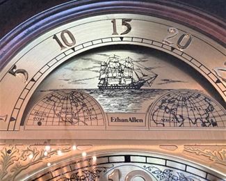 Ethan Allen 8-day clock