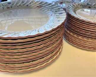 Dinner and salad plates - "Summer Chintz" by Johnson Brothers