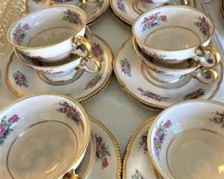 Castleton China cups & saucers