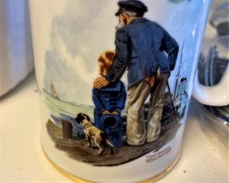 Norman Rockwell mug