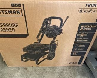 2.3 GPM  Craftsman power washer - never used
