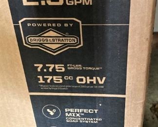 2.3 GPM power washer