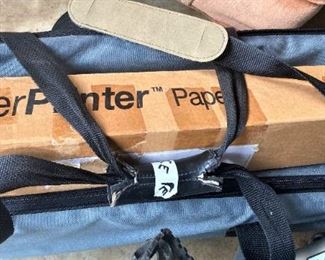 The "PosterPrinter" enlarges a small photograph to poster size.