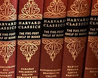 .  .  .   great "reads" - - - Harvard Classics