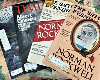 "The Saturday Evening Post" magazines