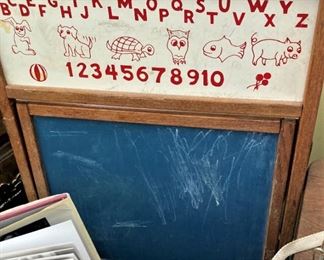 Old chalk board