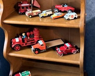 Vintage metal trucks