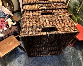 5 organizing baskets