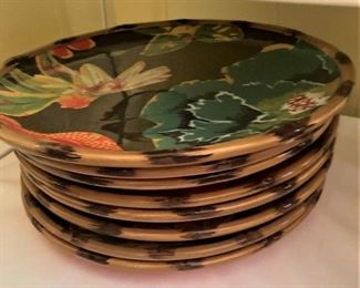 "Poetic Wanderlust"  plates - designed by Tracy Porter