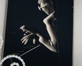 1957 Hans Richter Plaster Wall Plaques Jazz Bass Music Musicians Reverse Negative Relief Sculptures Piano